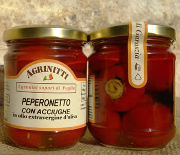 peperonetto con acciughe