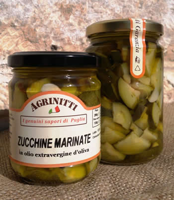 zucchine marinate